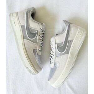 7 Women’s Nike Air Force 1 07 LX AF1 Athletic Club Grey Casual Shoes DQ5079-001